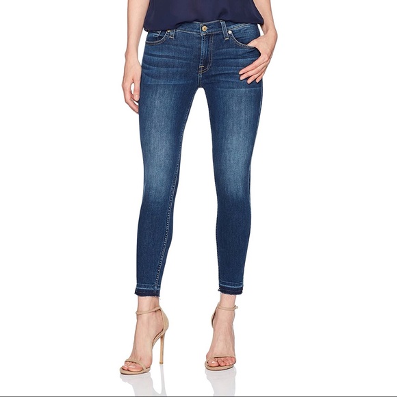 7 For All Mankind Denim - 7 For All Mankind Gwenevere Ankle Skinny Jeans